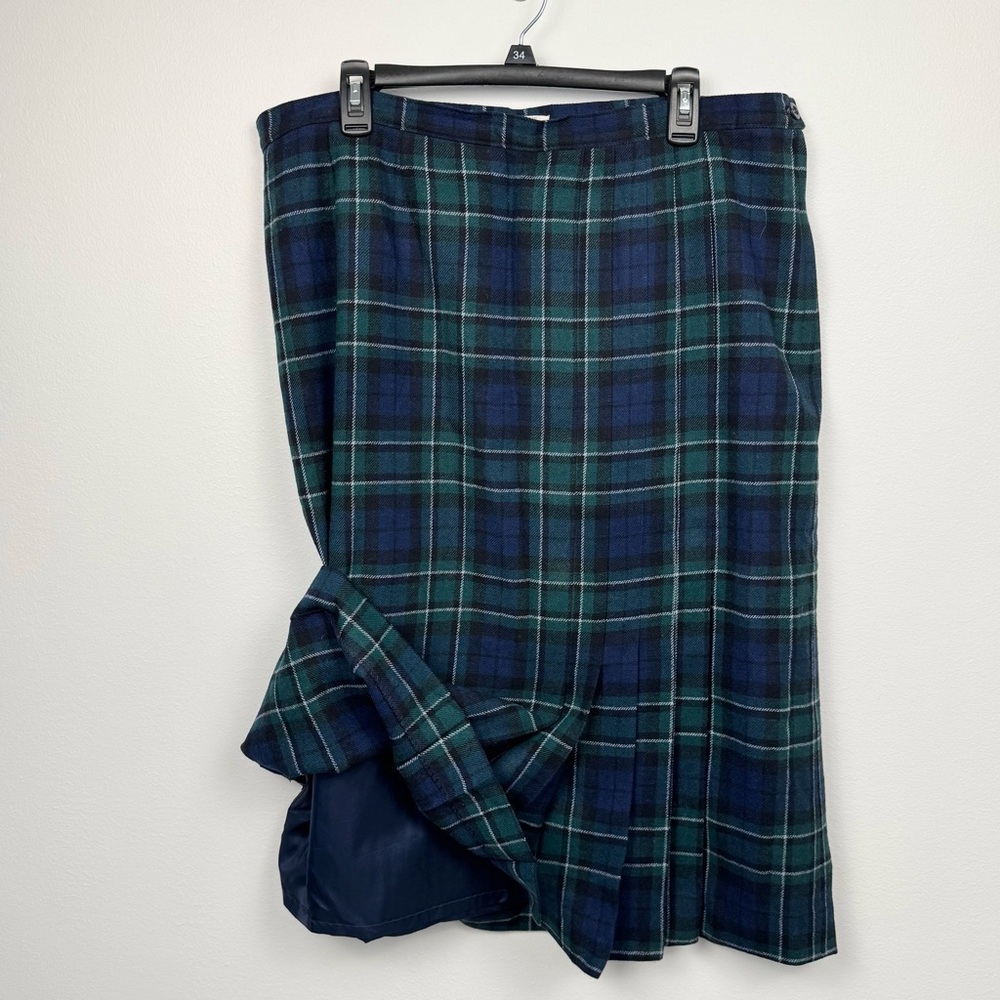 Vintage Pendleton MacCallum Tartan Skirt 20W - Picture 12 of 16